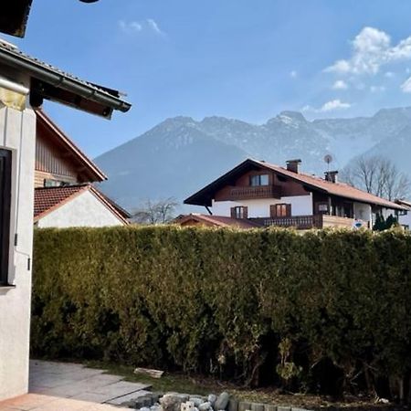 Apartamento Kleines Haeuschen Mit Bergblick Eschenlohe Exterior foto